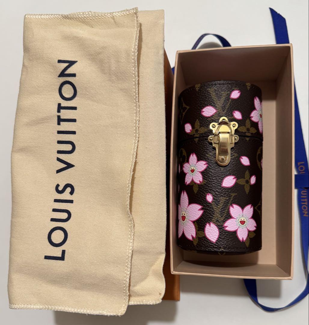 【希少】Louis Vuitton×村上隆 トラベルケース （100ML） LOUIS VUITTON】ルイヴィトンx 村上隆 トラベルケース