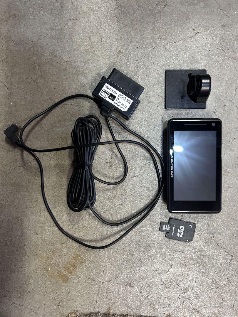 ユピテル A340 OBDアダプター　付き　レーダー探知機