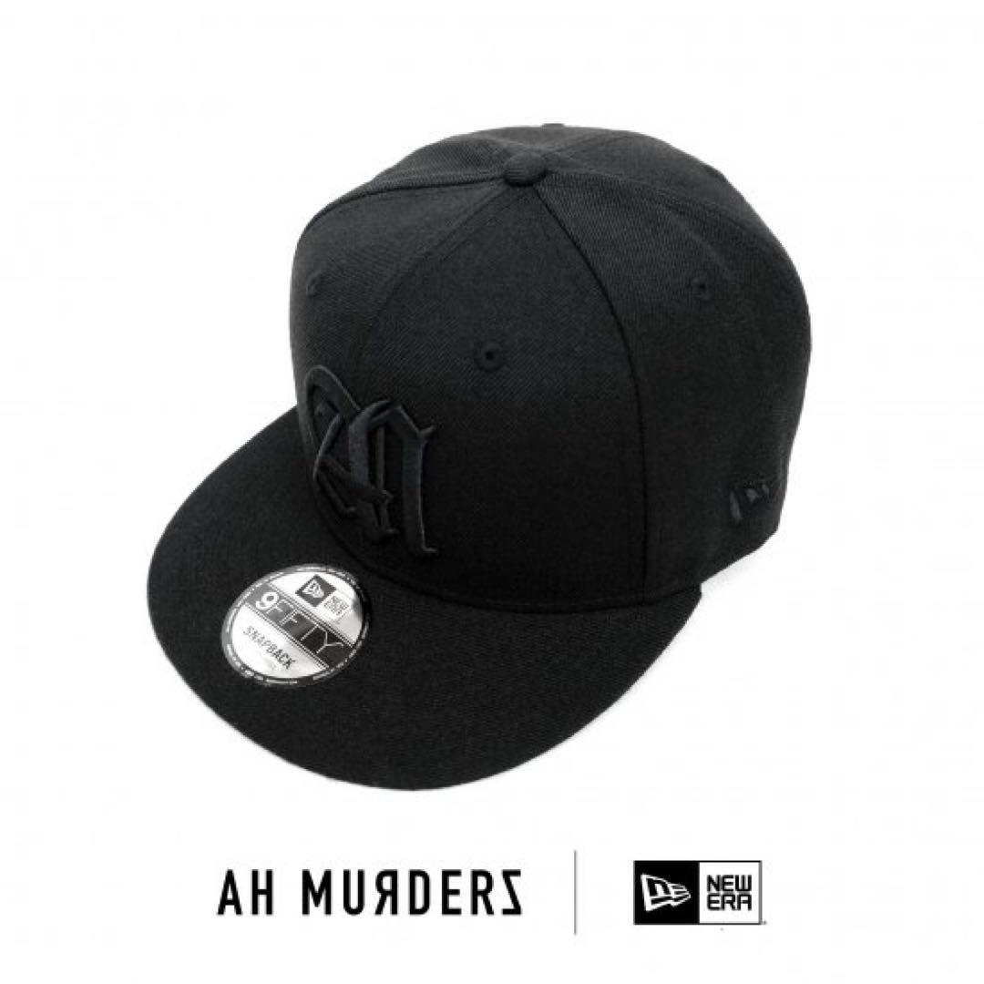 ah murderz ✖️new era cap black 限定100 未開封品