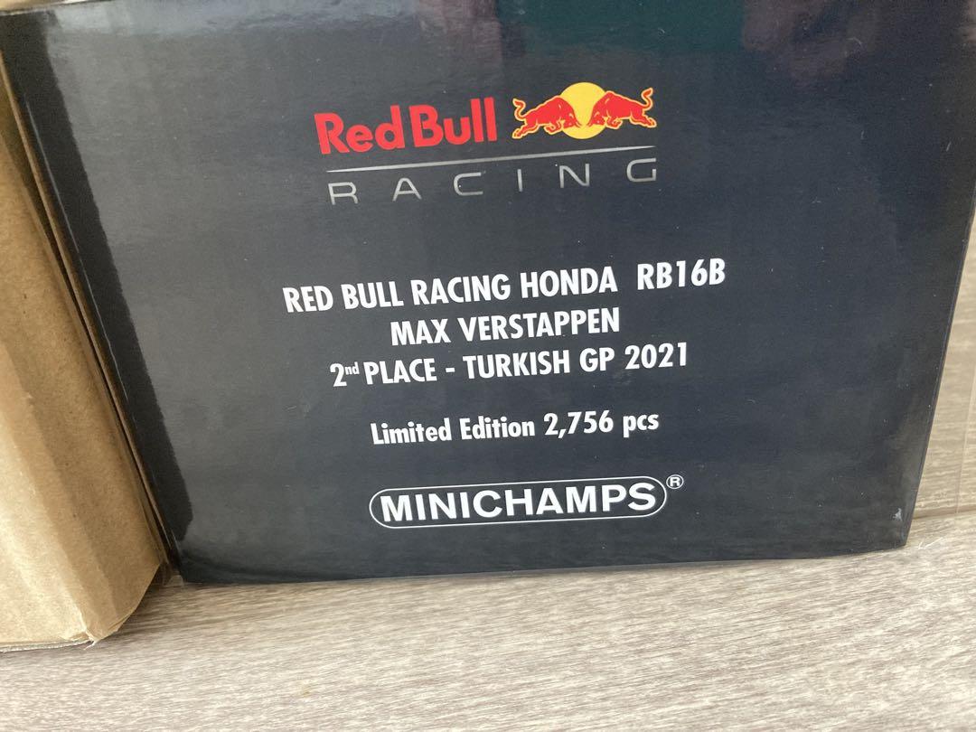 PMA 1/18 レッドブル RB16B フェルスタッペン 2021 ありがとう