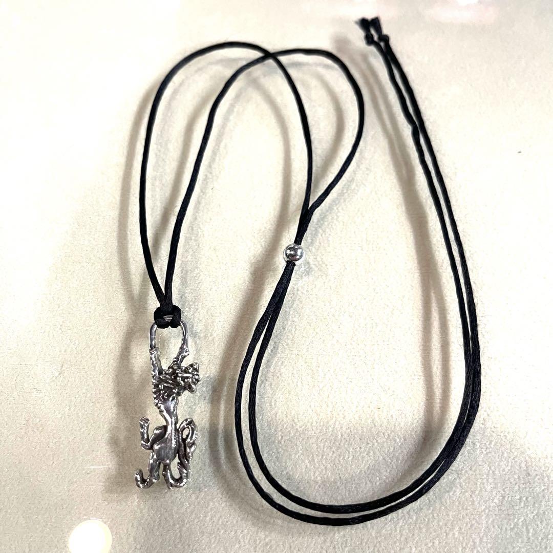 A&G ライオンハート ペンダント/ライオンデザイン ネックレス シルバー