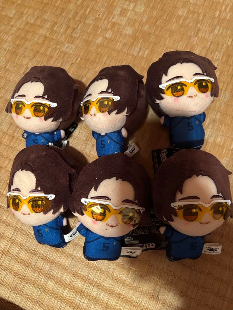 ブルーロック ちびぐるみ ぬいぐるみ 雪宮剣優 vol.7 6体