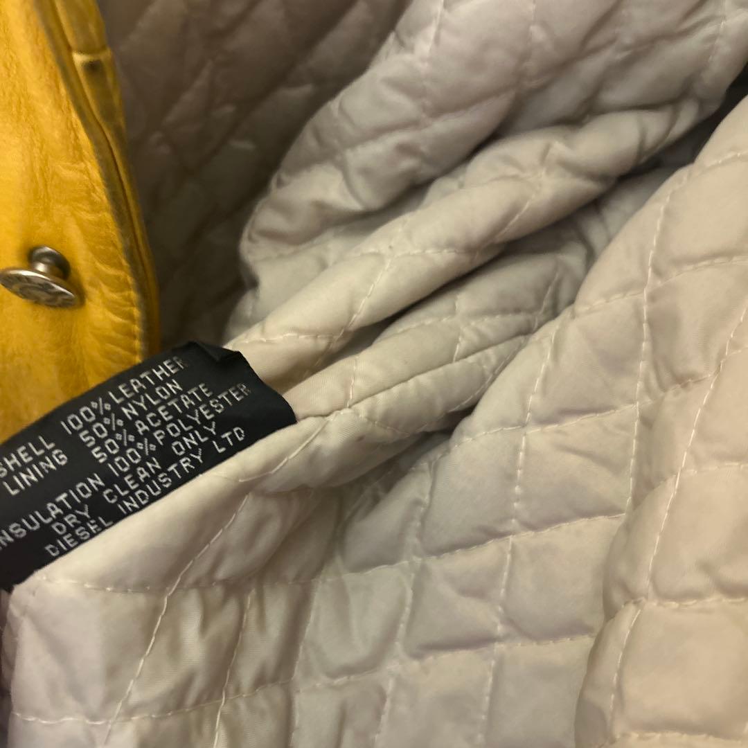 diesel sport レザートラッカージャケット archive y2k diesel sport レザートラッカージャケット archive y2k