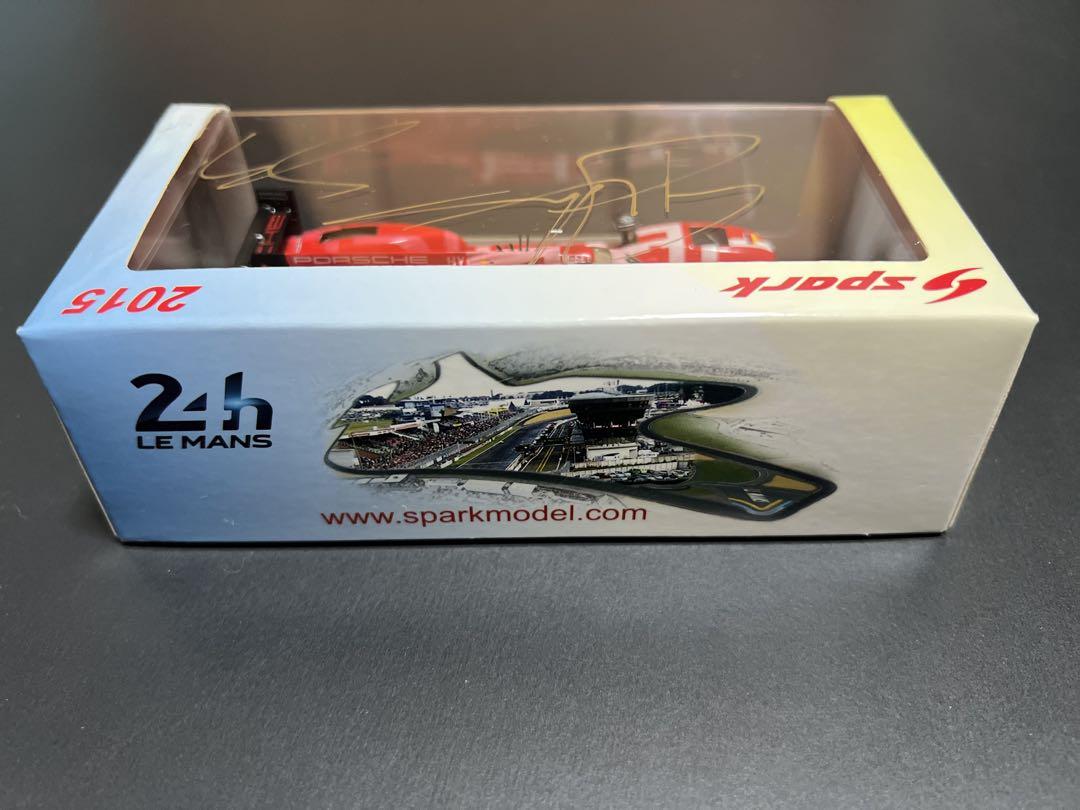 （希少）Porsche 919 Hybrid ミニカー サイン入り 1/43