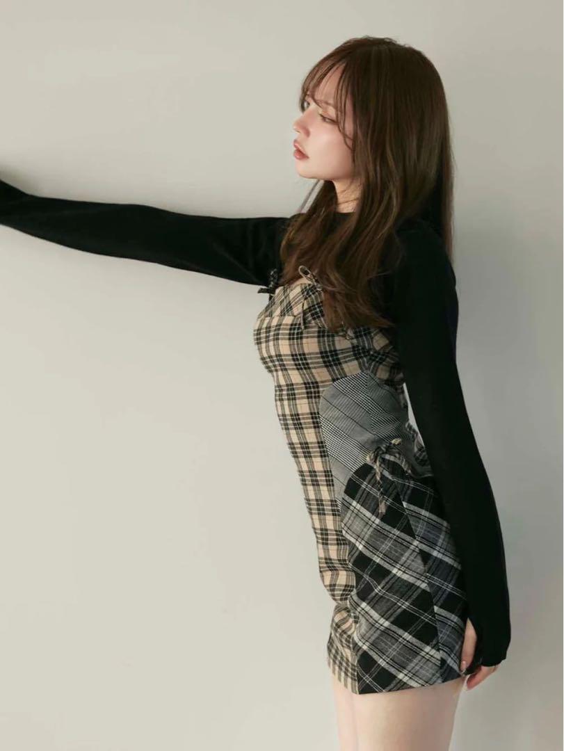 andmary Khy check set 美品　正規品 andmary Khy check set