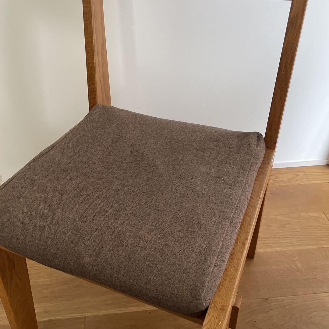 unico購入 ダイニングチェア 1脚 ブラウン IKEA 無印良品 イデー