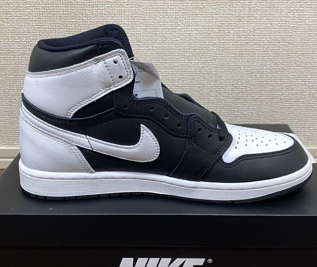 NIKE Air Jordan 1 Retro High OGブラックホワイト