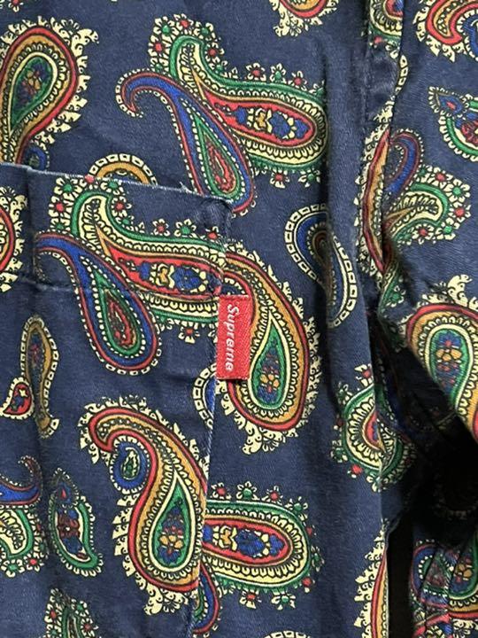 人気定番得価 supreme ペイズリー柄シャツ gVGAP-m17294548924 HOT爆買い