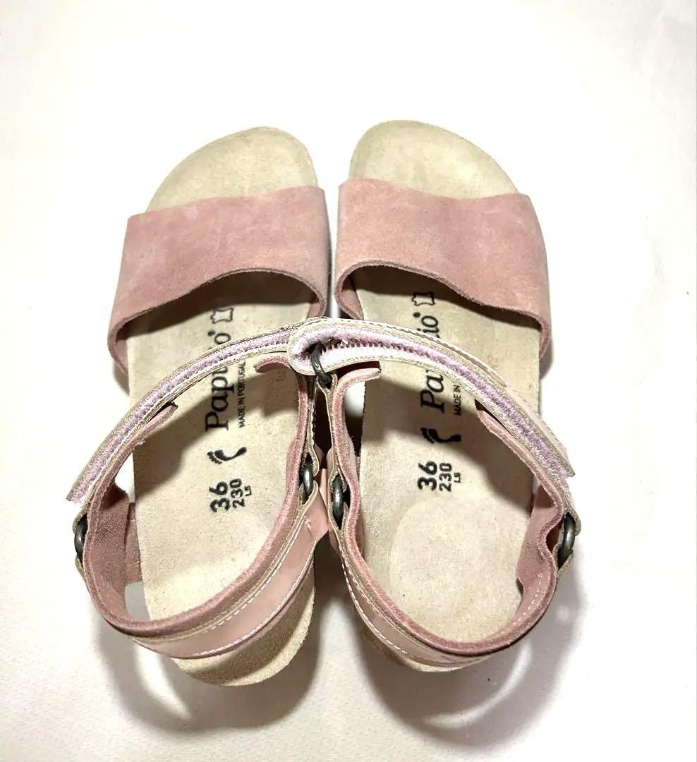 【美品】ビルケンシュトック パピリオ リンダ ウェッジソール 23㎝