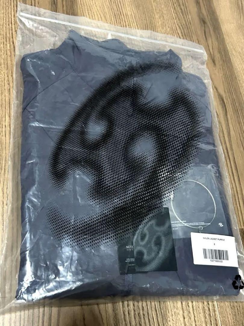 【SAN SAN GEAR/サンサンギア】24SS NYLON JACKET紫色