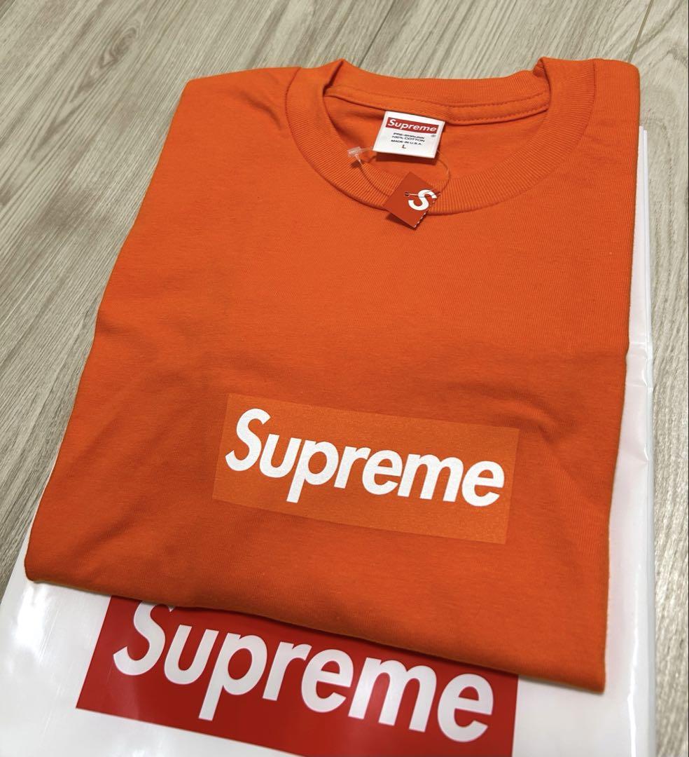 24時間以内発送 完売品 新品 L 20fw Box Logo L/S Tee