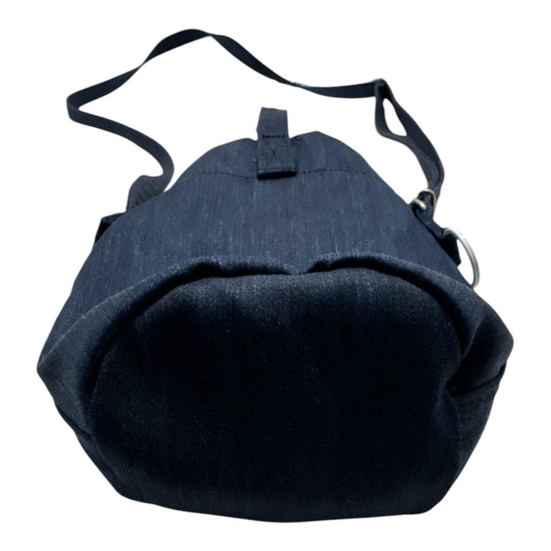 【未使用級】porter ポーター デニム ドローストリングバッグ ショルダー