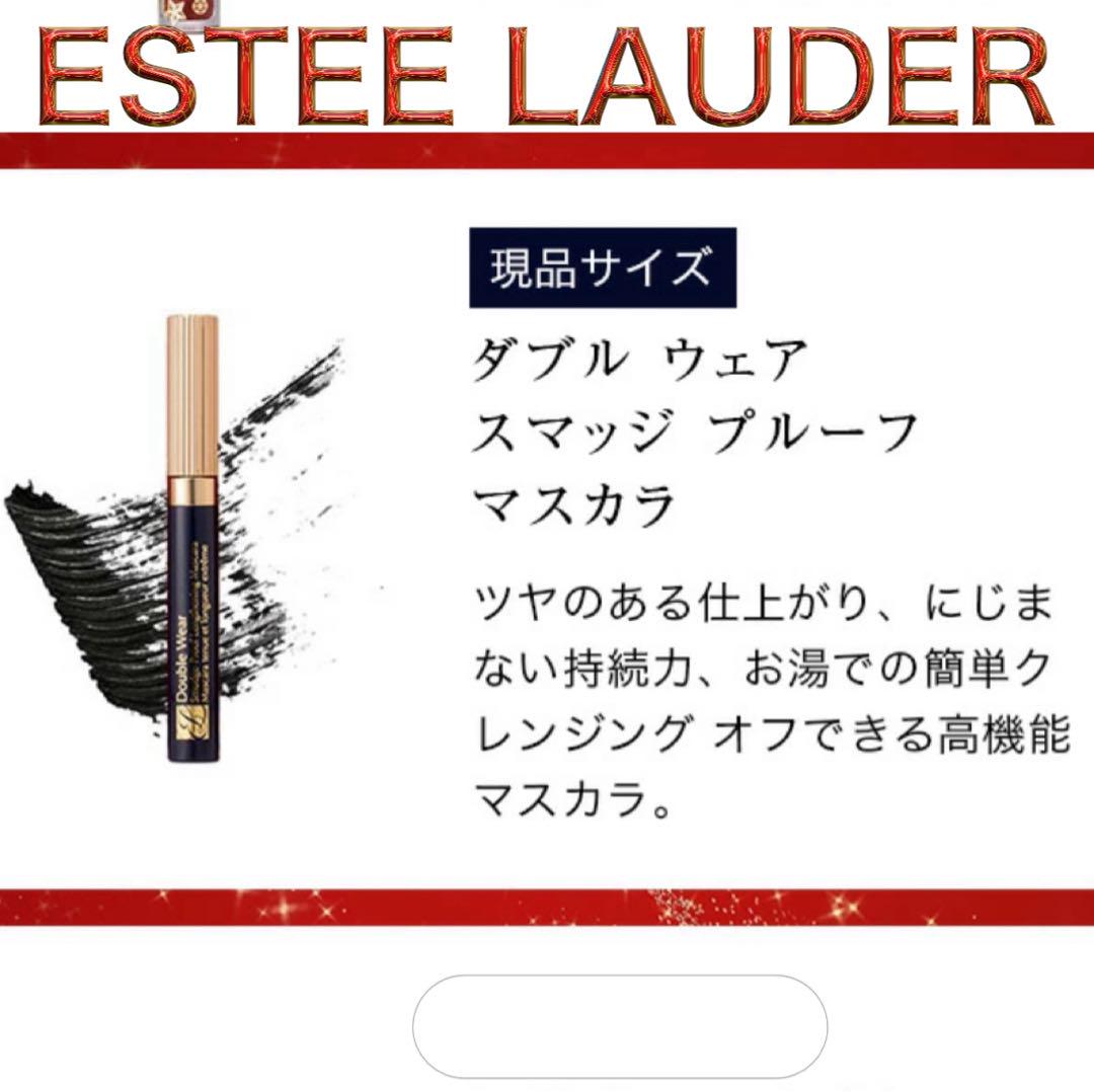 ESTEELAUDER エスティローダー ダブルウェアスマッジプルーフ マスカラ 