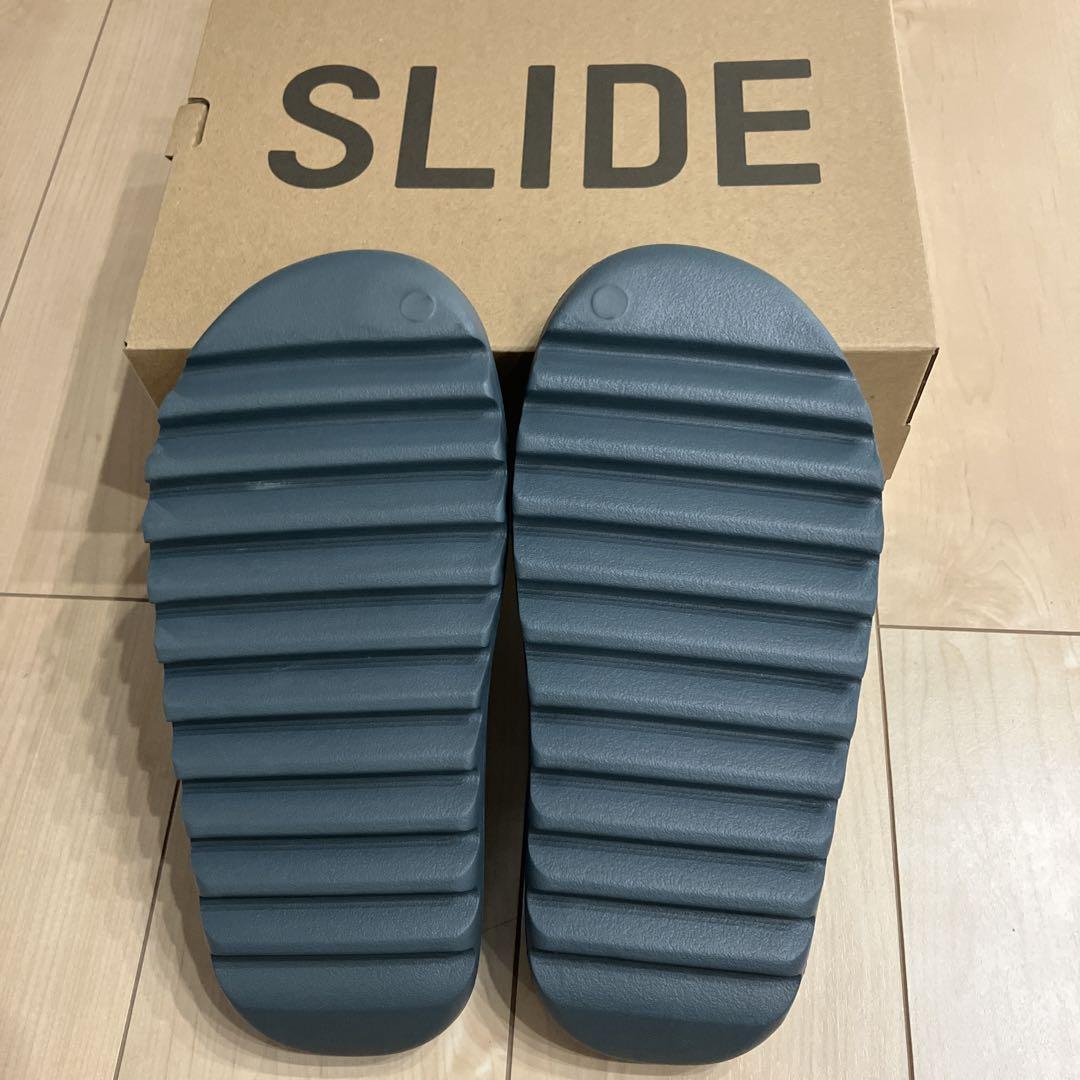 【新品未使用品】adidasYEEZY Slide Slate Marine
