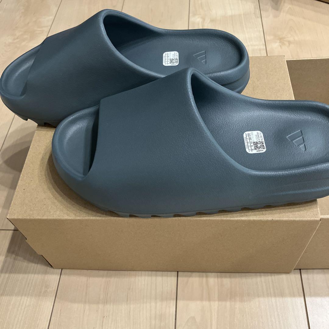 【新品未使用品】adidasYEEZY Slide Slate Marine