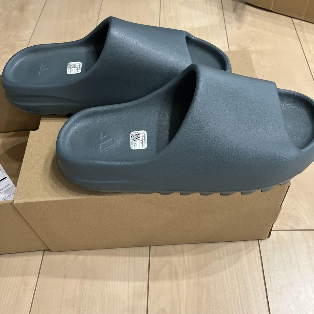 【新品未使用品】adidasYEEZY Slide Slate Marine