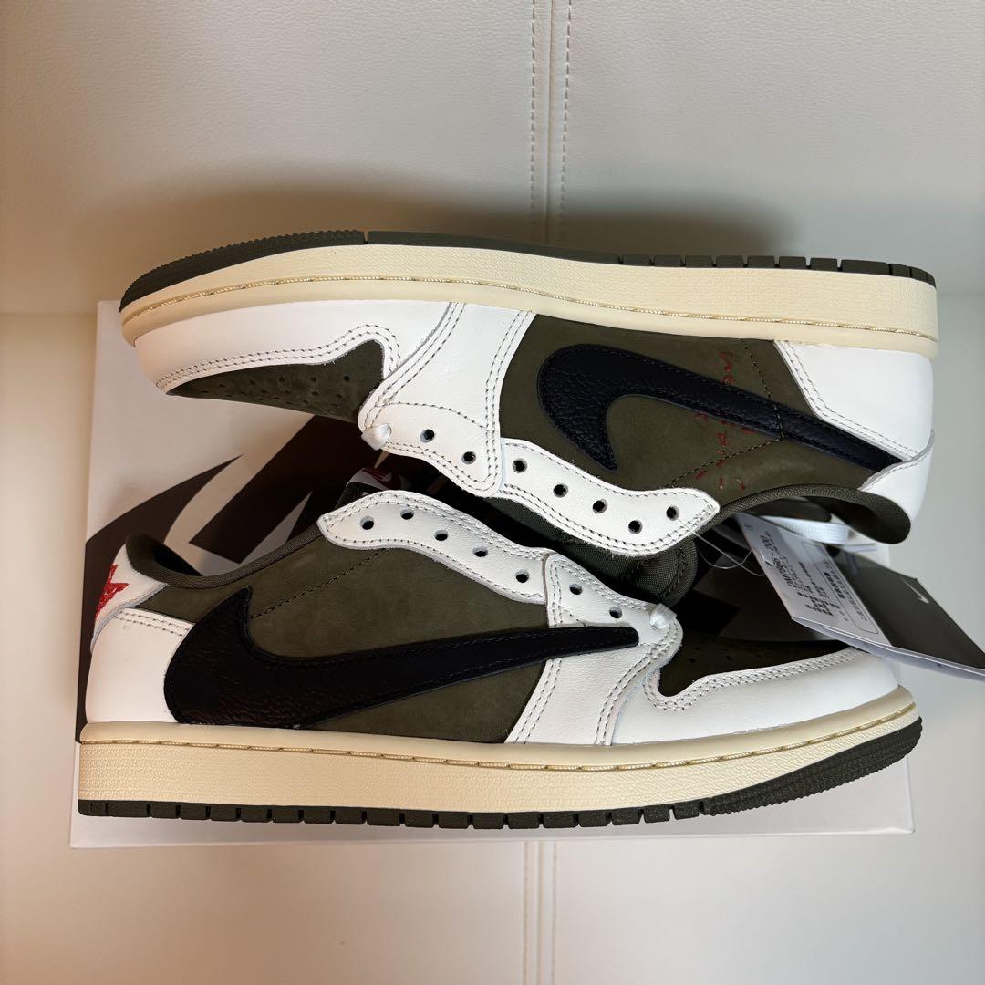 Travis Scott x Jordan1 リバースオリーブ Nike SNKRS】Travis Scott × Nike Air Jordan 1 Low OG SP ”Reverse