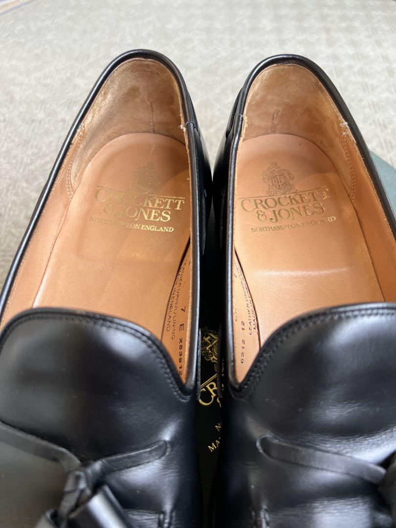 極美品 CROCKETT&JONES CAVENDISH3 UK7E 25.5