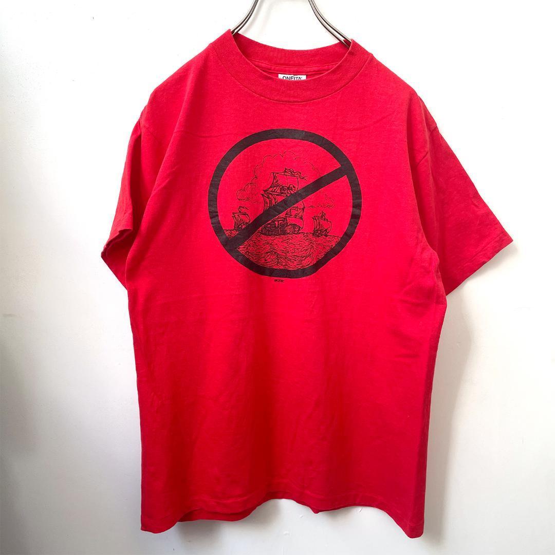 人気定番SALE 83 80s-90s オニータ L 0RO3p-m17299612382 ヴィンテージ Tシャツ 定番新作