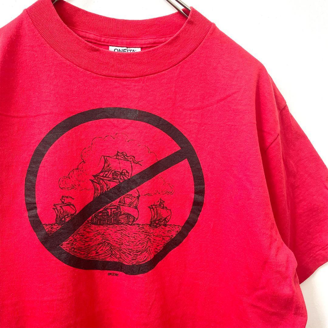 人気定番SALE 83 80s-90s オニータ L 0RO3p-m17299612382 ヴィンテージ Tシャツ 定番新作