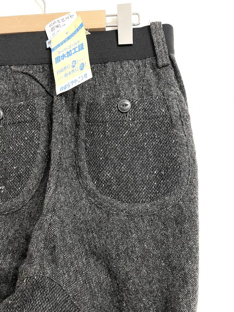 ツモリチサト メンズ Mサイズ グレー サルエルパンツ ウール混紡