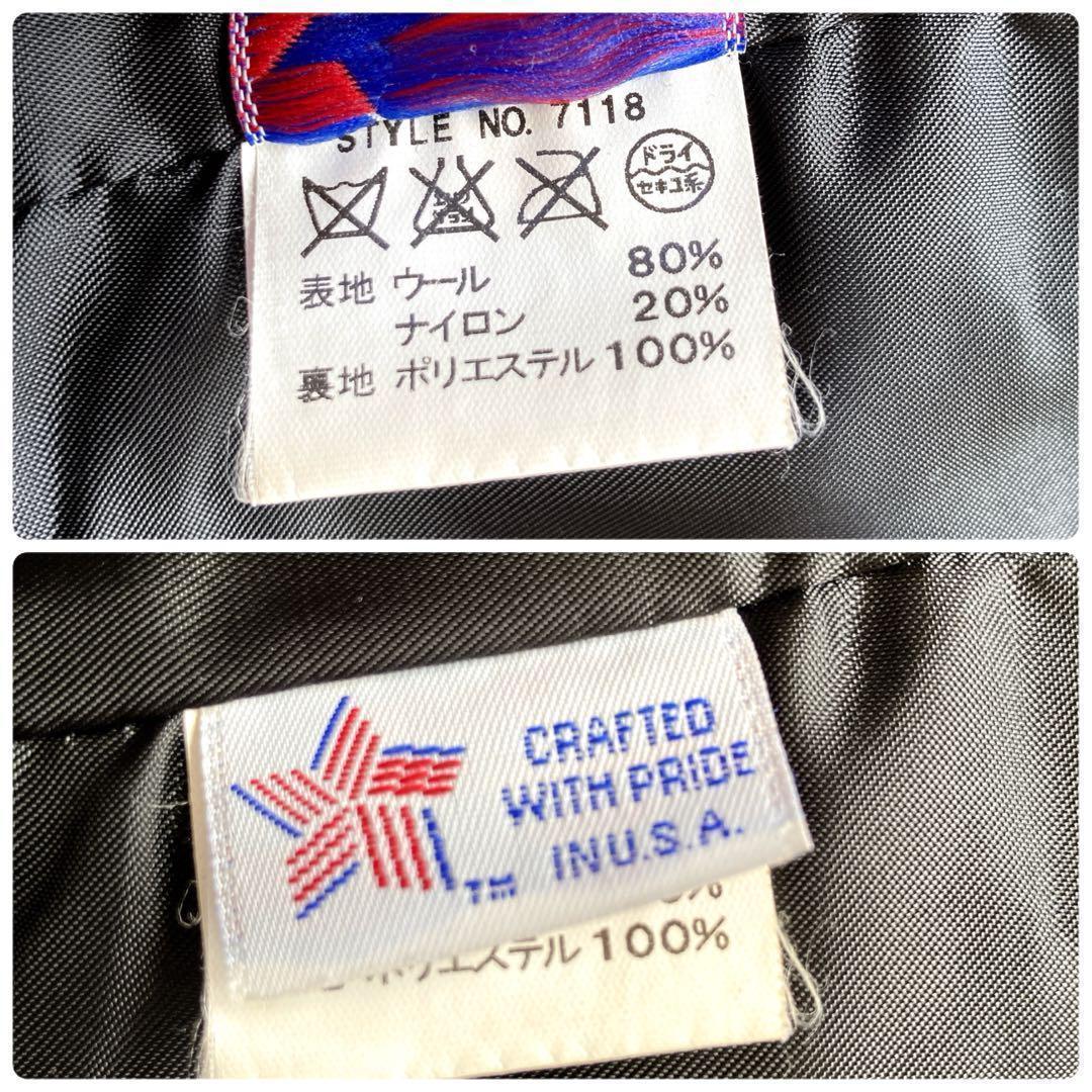 希少✨ショットSCHOTT　PEA JACKET　U.S740N　米国製 38黒