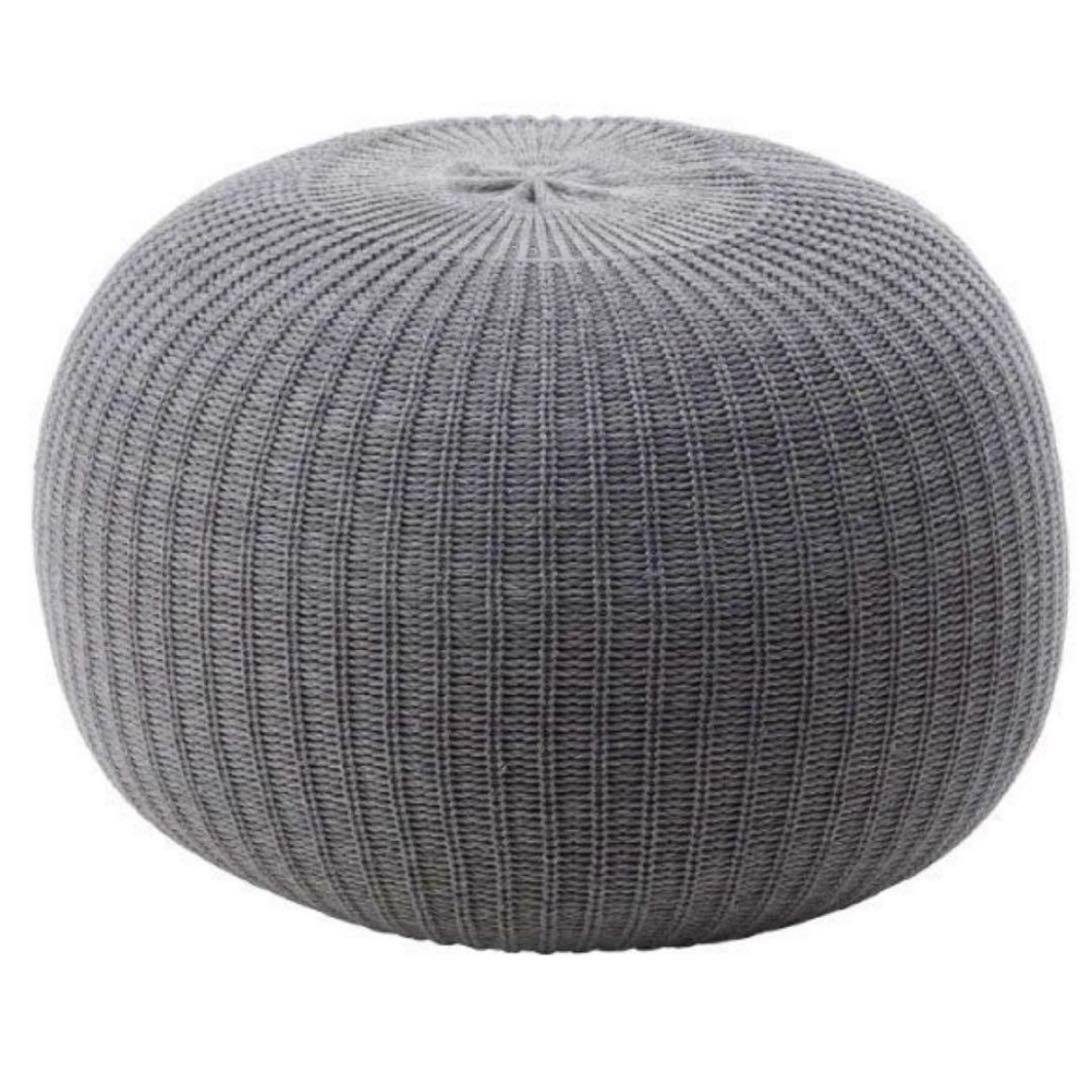 新品　IKEA サンダレード プーフ　グレー