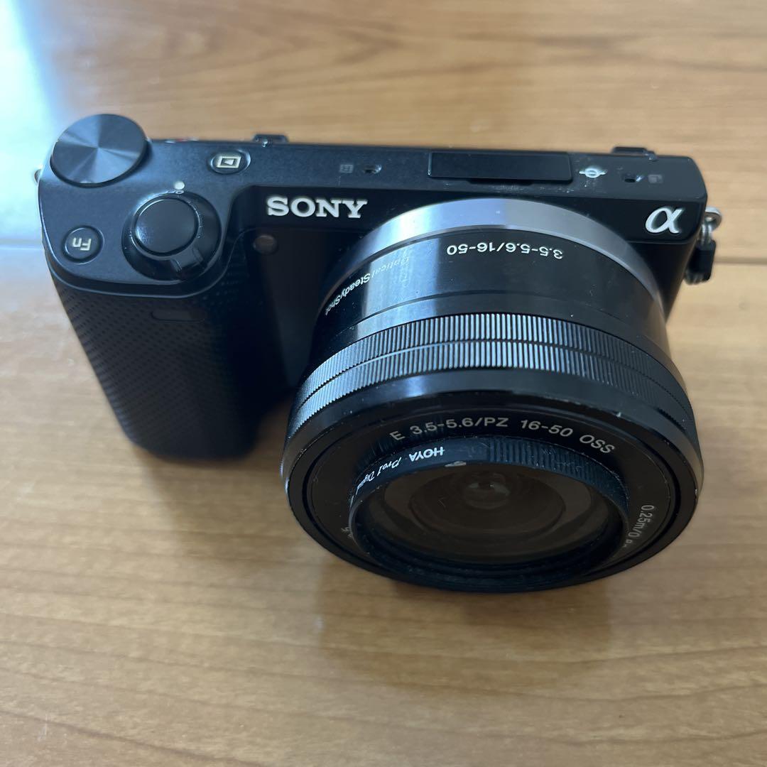 SONY一眼レフα nex-5r 本体 レンズ 中古品 SONY一眼レフα nex-5r 本体 レンズ 中古品