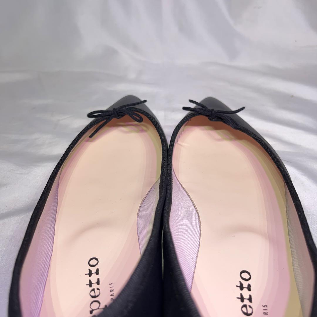 超美品 repetto フラットシューズ パンプス ポインテッドトゥ ブリジット