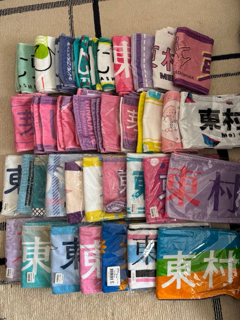 日向坂46 東村芽依 推しタオル 35枚目立った傷や汚れなし