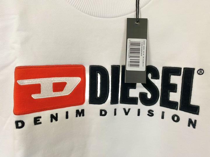 正規品定番 DIESEL S-CREW DIVISION 6AH19-m17307175547 ロゴトレーナー 定番お得