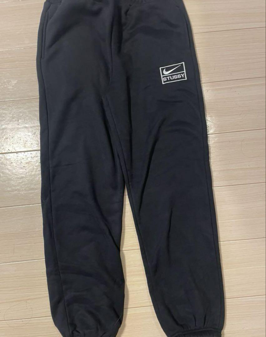 Nike Stussy コラボ スウェット M ブラック STUSSY x NIKE NRG ZR CREW FLEECE BLACK SWEAT L