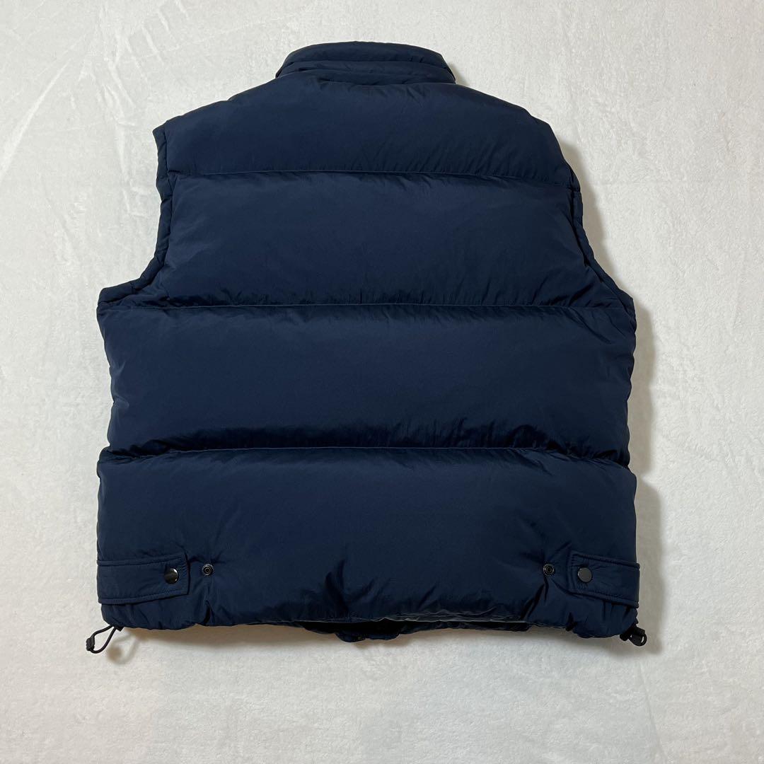 美品 DIESEL 22AW ボリューム ダウンベスト ネイビー L