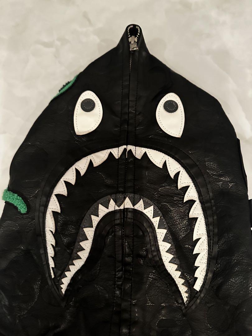 BAPE × COACH LEATHER JACKET レザージャケット 画像5