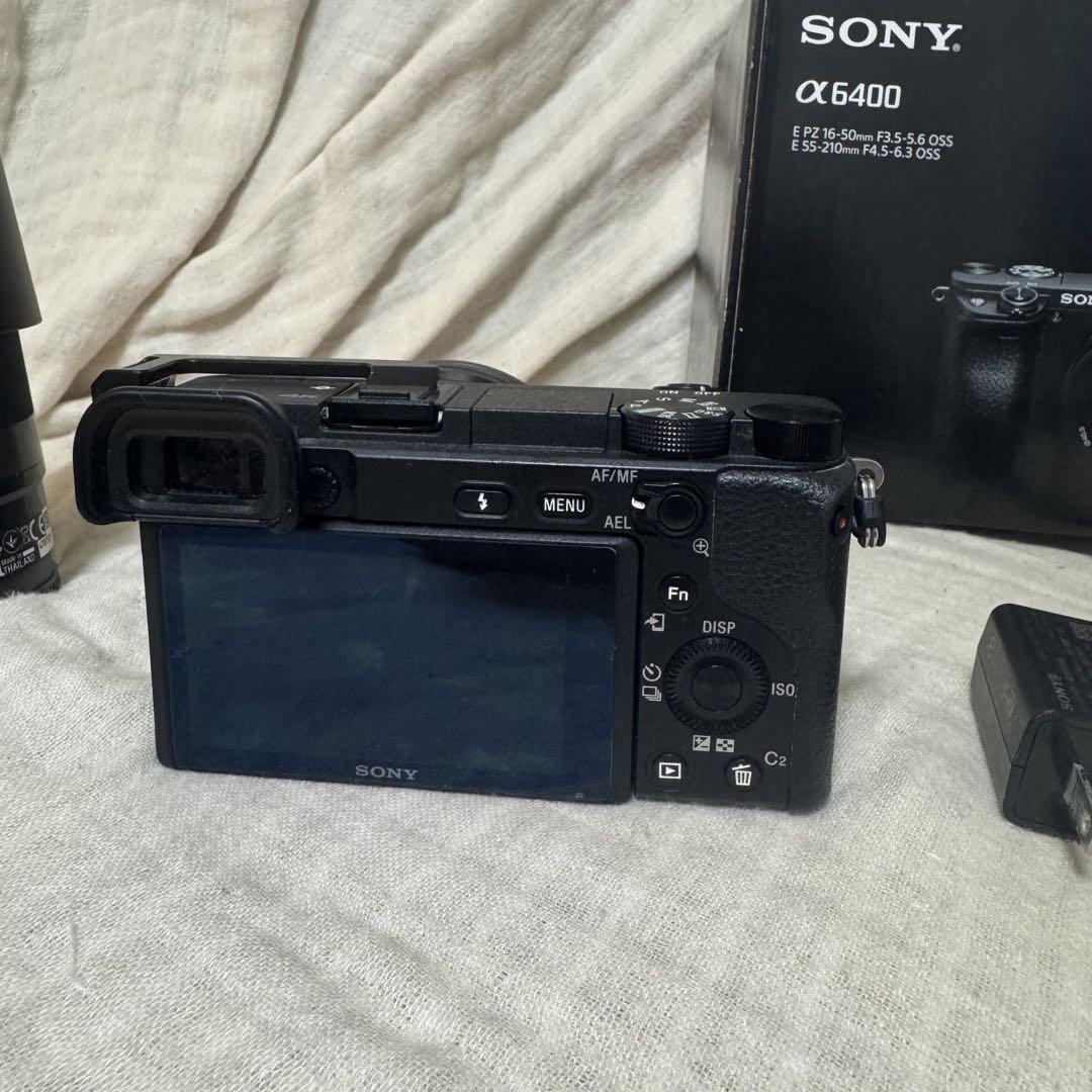 SONY α6400 ダブルズームセット+広角レンズ