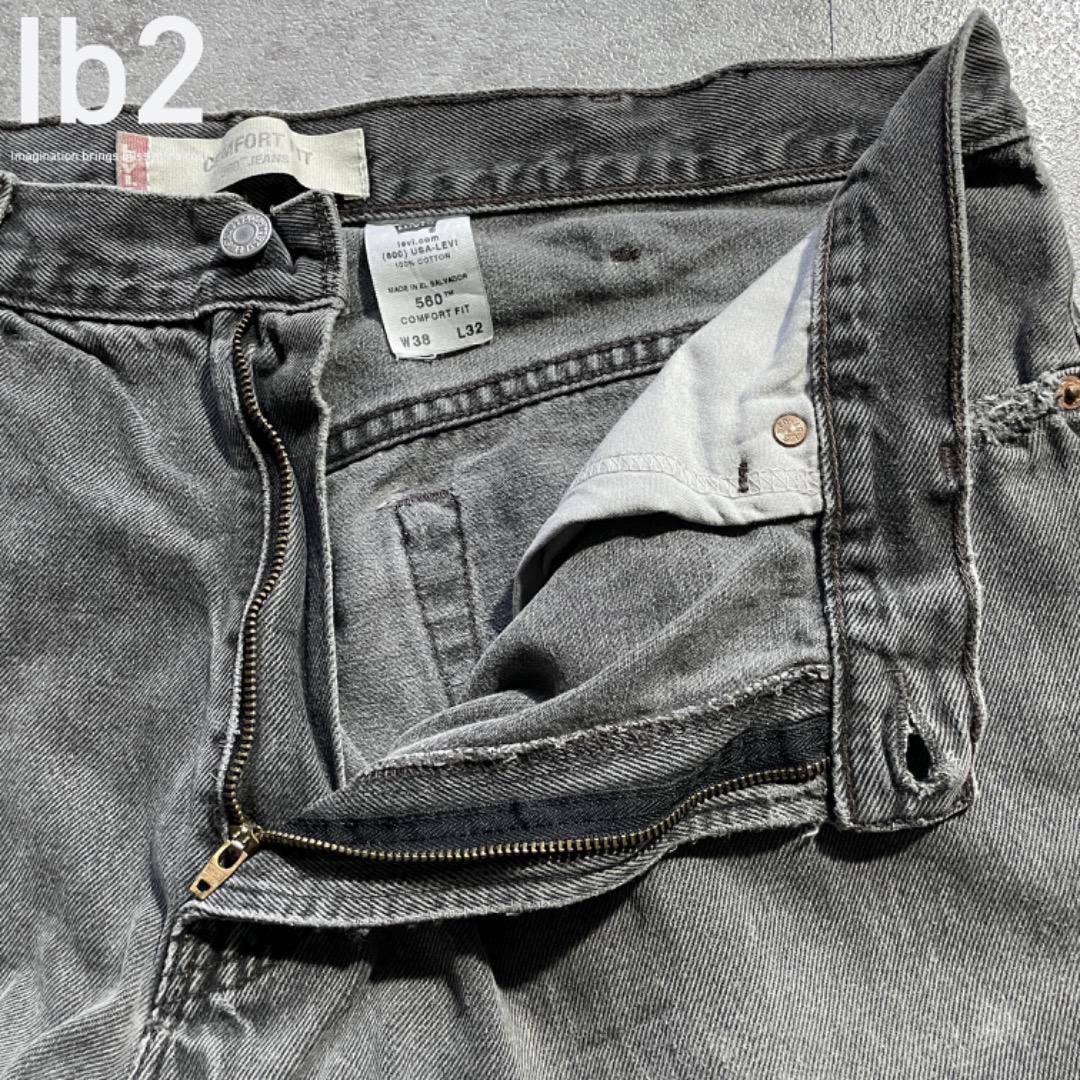 00s USA Levi ブラックデニム リーバイス 560 W38 L32 00s USA Levi ブラックデニム リーバイス 560 W38 L32 - メルカリ