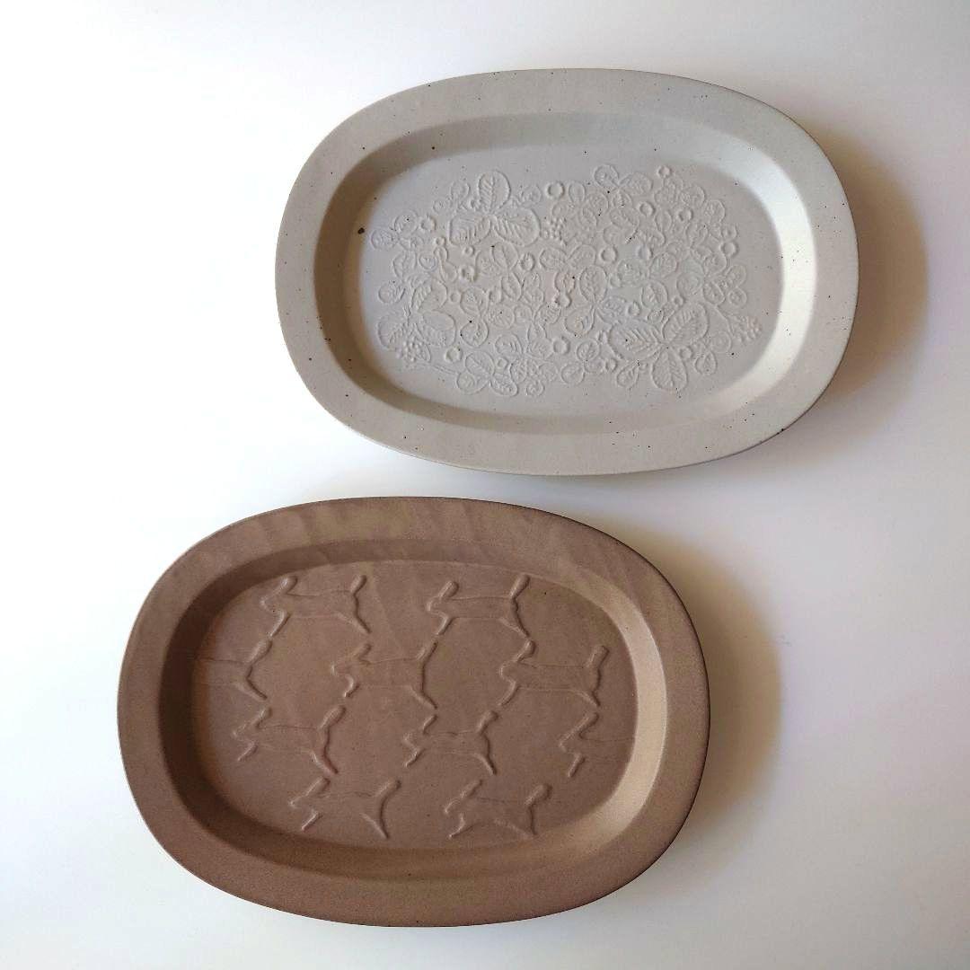 ミナペルホネン プレート Ｌサイズ オーバルプレート 2枚セットmina perhonen