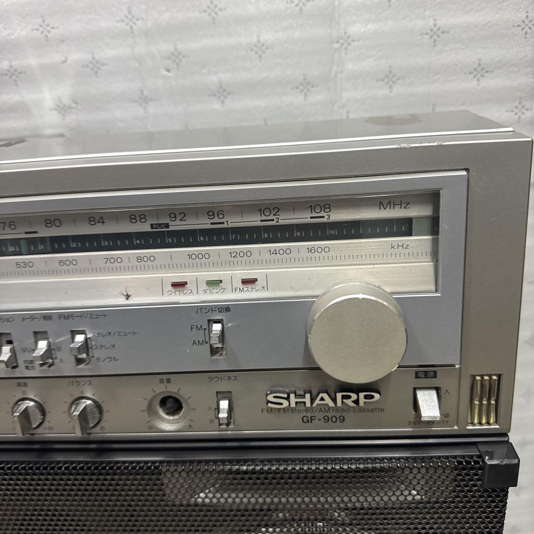 SHARP THE SEARCHER-W GF-909 大型ラジカセ ジャンク