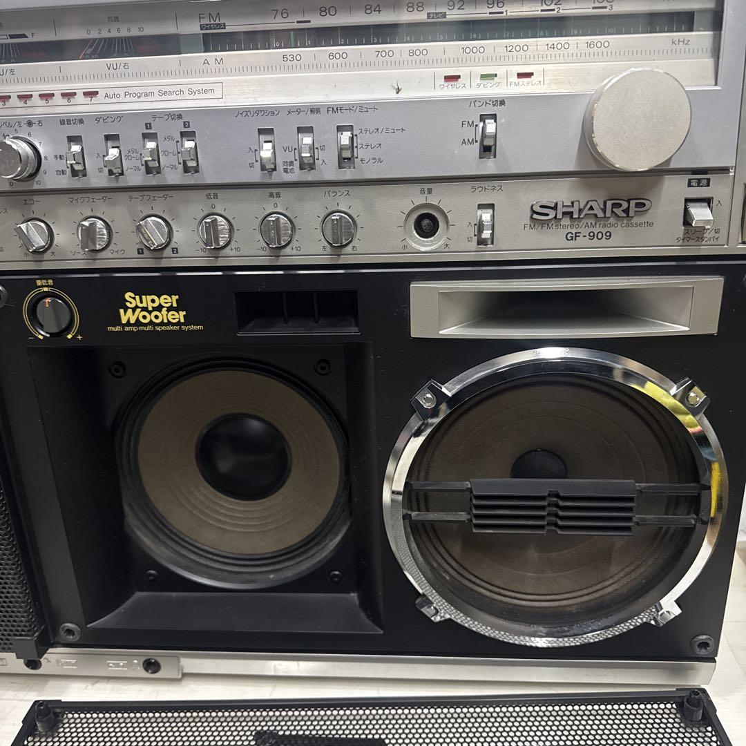 SHARP THE SEARCHER-W GF-909 大型ラジカセ ジャンク