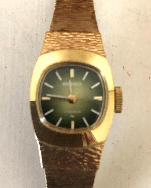 70s SEIKO ブレスレット 手巻 腕時計 #120