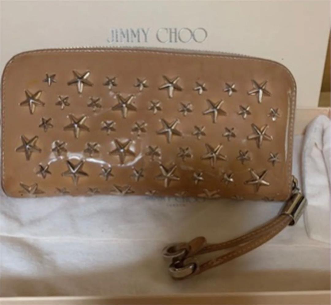 激安人気新品 CHOO スタッズ 黒チェ-ンウォレット田中みな実愛用 ...