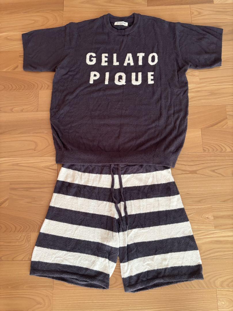 正規 ジェラピケ gelato pique 半袖 ハーフパンツ セットアップ