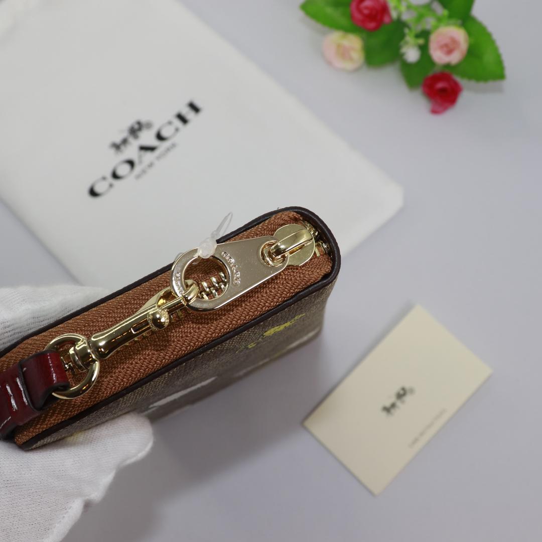 ク*ト様 [新品未使用]COACH コーチ 財布 長財布 C2857 カラー：ピ 楽天市場】コーチ 財布 レディース 二つ折り財布 アウトレット
