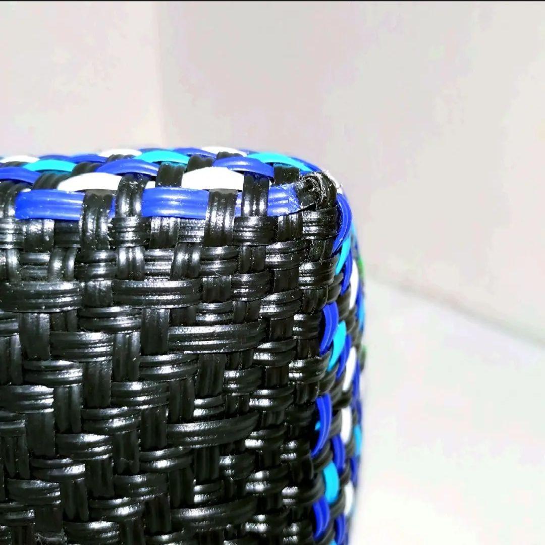 ✨新品未使用✨WOVEN　メルカドバッグ　かごバッグ　メキシコ製　マルチカラー