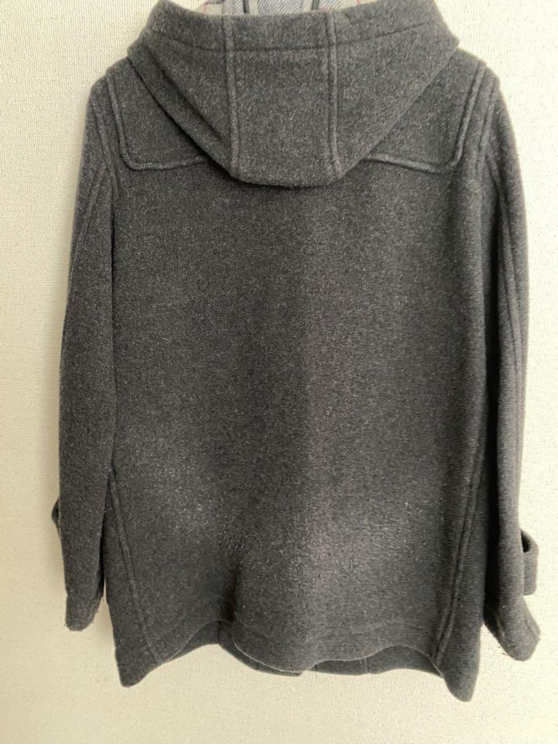 【保障できる】 最高 のファッション フード付き グレー ダッフルコート BOY EAST - ジャケット・アウター
