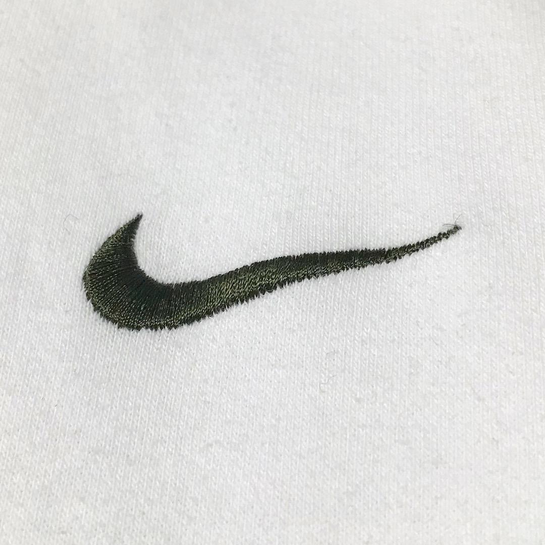 人気SALE最新作 NIKE 刺繍 ナイキ スウッシュ 古着 hz3Pc-m17322678980 パーカー ワンポイント ロゴ 格安好評