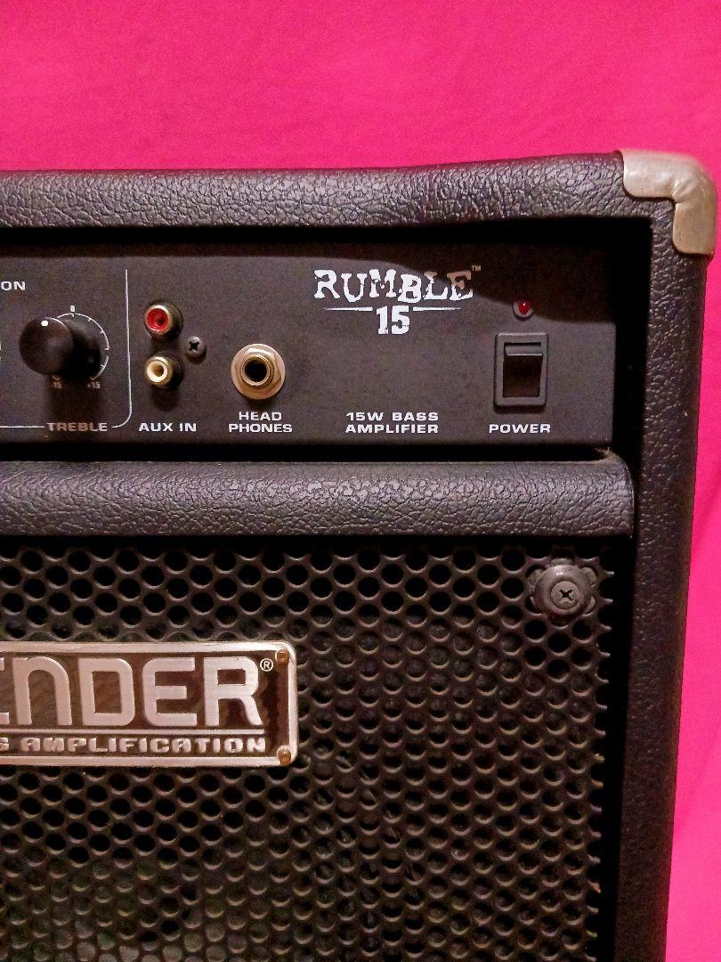 お値下げ☆ FENDER ☆ベースアンプ RUMBLE15