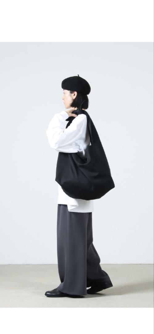 Dulcamara よそいきトートバッグ　グレー&ネイビー