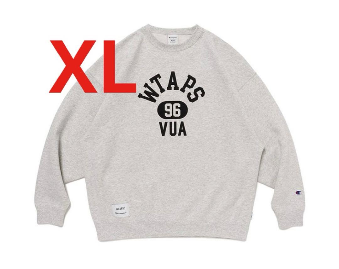 オ*子様 Wtaps x Champion Academy Crew Neck WTAPS Champion Academy Crew Neck Gray XL