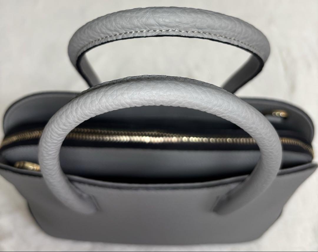 Epoi リツ　2way ボストンバッグ　M グレー　トートバッグ